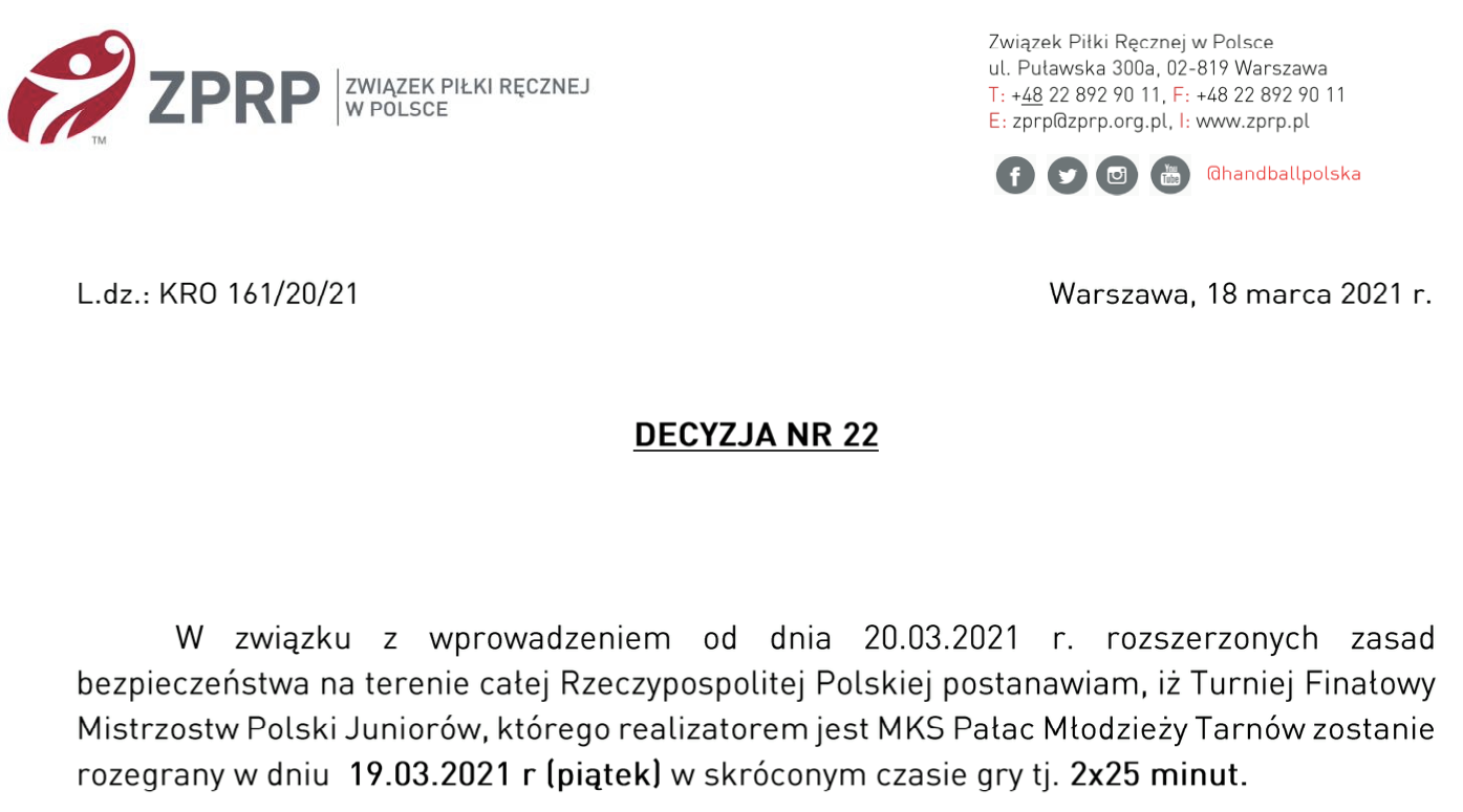 Decyzja nr 22