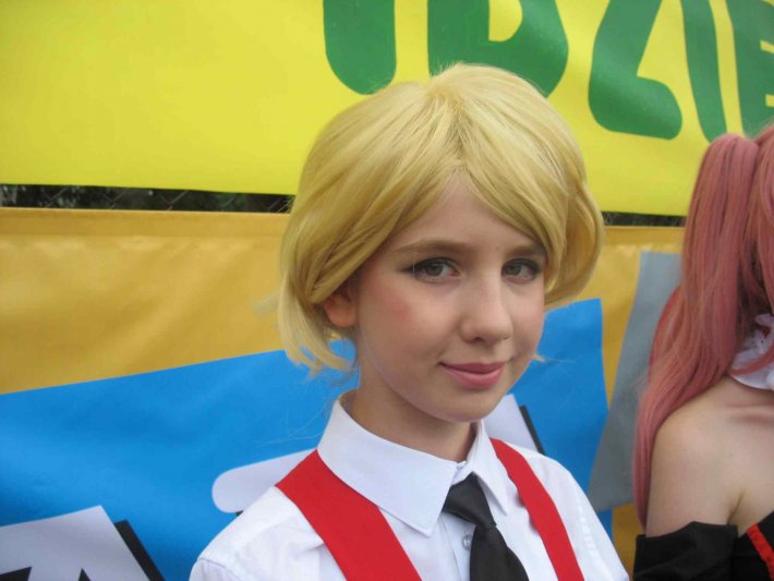 Pokaz Mody Cosplay podczas pikniku rodzinnego w Pałacu Młodzieży.