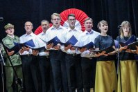 Udany patriotyczny koncert przedpremierowy chóru BONUM CARMEN w Pałacu Młodzieży