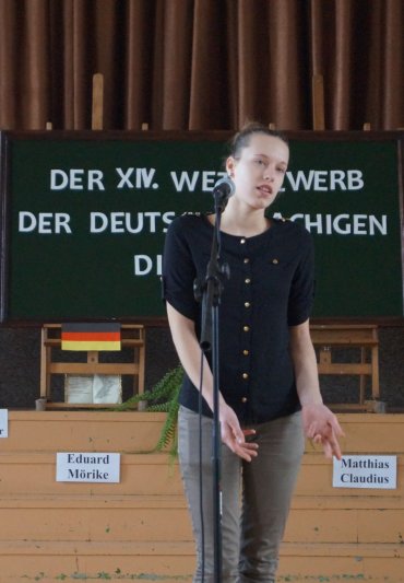 II miejsce w Konkursie Recytatorskim Poezji Niemieckojęzycznej