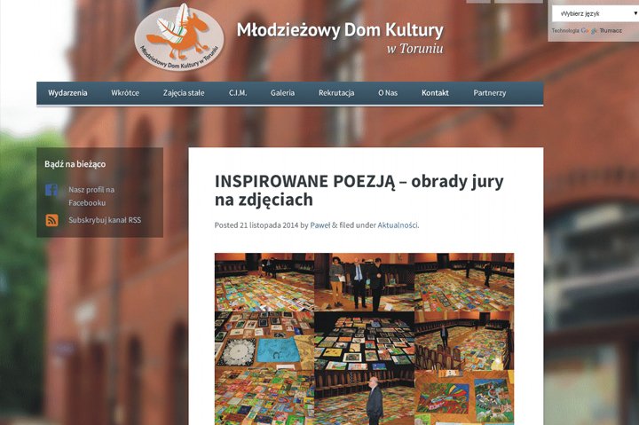 Sukcesy młodych grafików z Pałacu Młodzieży w ogólnopolskim konkursie "Inspirowane poezją"